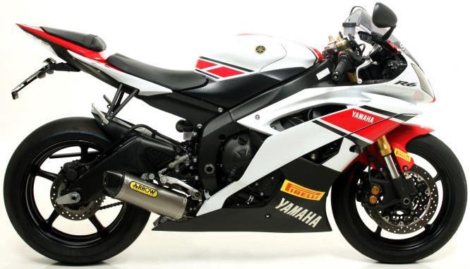 Arrow Motorcycle Exhaust - Yamaha YZF-R6: 2012 - 2013